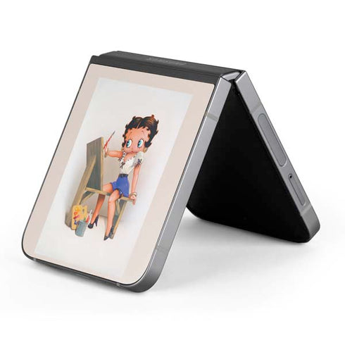 Betty Boop The Artist Galaxy Z Flip6 Skin